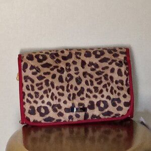 Modella Animal Print Cosmetic Bag